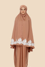 Load image into Gallery viewer, Exclusive Aisyah Telekung in Caramel Chocolate