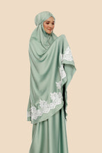 Load image into Gallery viewer, Exclusive Aisyah Telekung in Herbalist Green