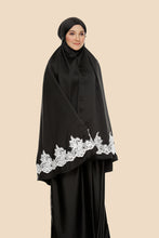 Load image into Gallery viewer, Exclusive Aisyah Telekung in Persian Black