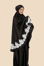 Load image into Gallery viewer, Exclusive Aisyah Telekung in Persian Black