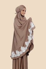 Load image into Gallery viewer, Exclusive Aisyah Telekung in Saddle Brown